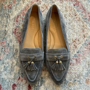 NWOT Talbots Suede Loafer Flats